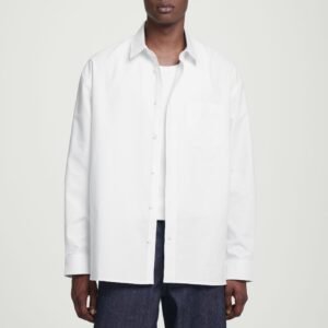 WIDE OVERSIZED COTTON SHIRT