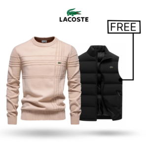 Lacoste - Premium Sweater + Vest Free